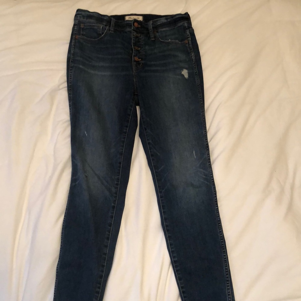 Madewell 10” Inseam High Rise Jeans